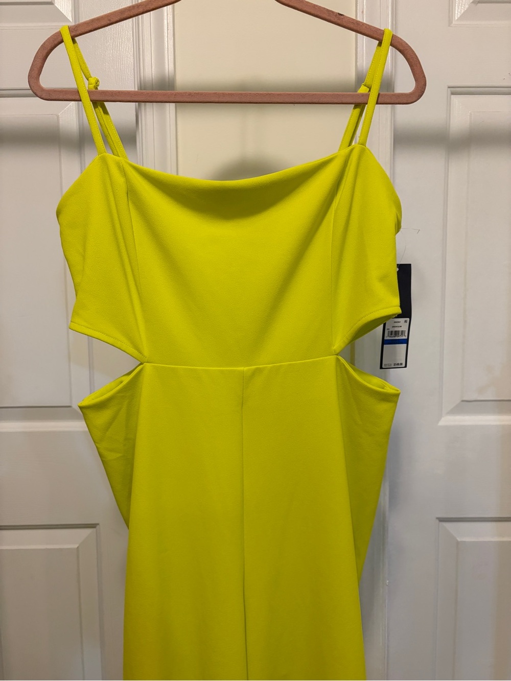 *New w/ tag* Rachel Rachel Roy Dress Jumpsuit. Size: XL. Color: Green Glow - Picture 2 of 7